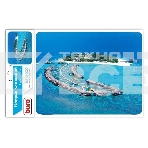 Коврик для мыши Buro BU-M10020 рисунок/тропический отель, фото5