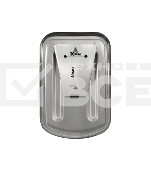 Дозатор для жидкого мыла из нерж. стали puff-8705 хром, 500 мл, 17х12х12 см с ключом