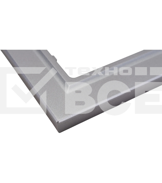 Рамка 1-мест. IEK BRITE РУ-1-БрС сталь