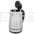 Чайник электрический Hyundai HYK-S3020 1.7 л, 2200 Вт, серебристый матовый/черный (корпус: металл), фото6