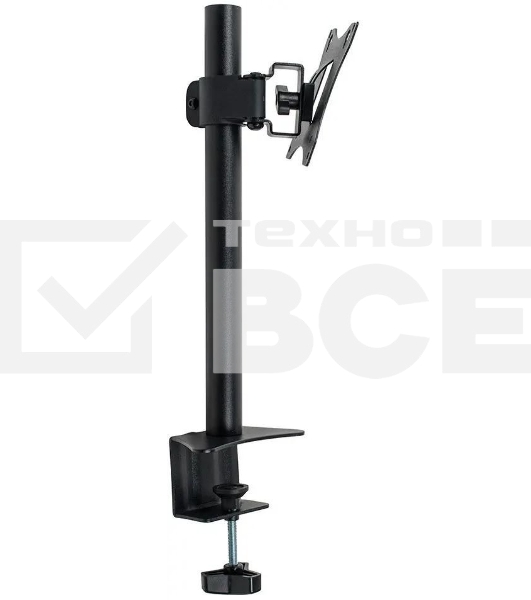 Кронштейн для мониторов Arm Media LCD-T01 черный 15'-32' макс.7кг настольный поворот и наклон верт.перемещ.