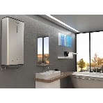 Накопительный электрический водонагреватель Ariston ABSE VLS PRO PW 30, серый металлик, фото2