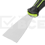 Шпательная лопатка из нержавеющей стали Сибртех 50 мм, двухкомпонентная рукоятка, фото4