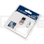 Кард-ридер Gembird FD2-MSD-1/черный-красный/Micro SD/SDHC/USB 2.0/пластик, фото3