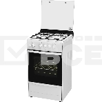 Плита газовая Darina 1B1 GM 441 008 W белый/черный, конфорок 4 шт, духовка 50 л, 50 см x 85 см x 51 см, фото4