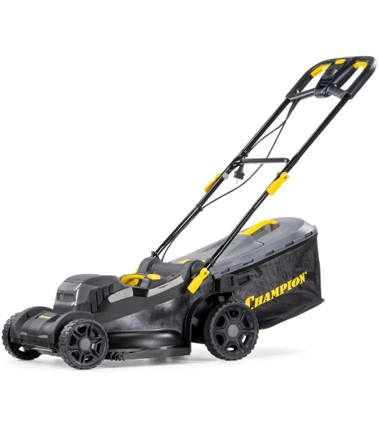 Газонокосилка электрическая Champion EM4419, от сети, 1900 Вт