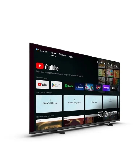 Телевизор коммерческий Philips 55' 55HFL4518U/12 черный LED 4K UHD 60Hz Smart TV Android TV