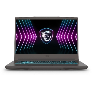 Ноутбук MSI Thin 15 B2RVE-3602XRU/15.6'/IPS/Intel Core 5 210H/16Gb/512Gb SSD/NVIDIA GeForce RTX4050 6Gb/без ОС/серый/1.86kg