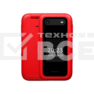 Мобильный телефон Nokia 2660 TA-1469 DS RED (1GF011PPB1A03)
