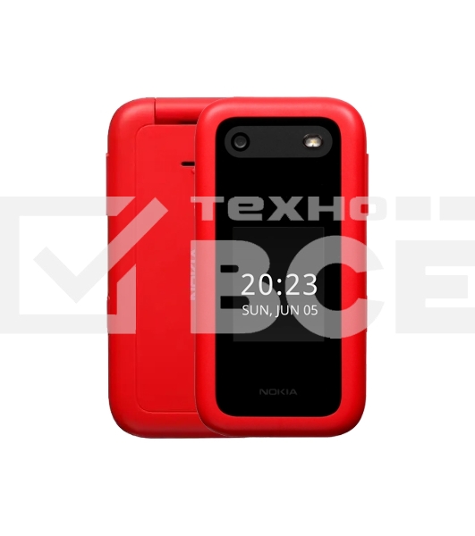 Мобильный телефон Nokia 2660 TA-1469 DS RED (1GF011PPB1A03)