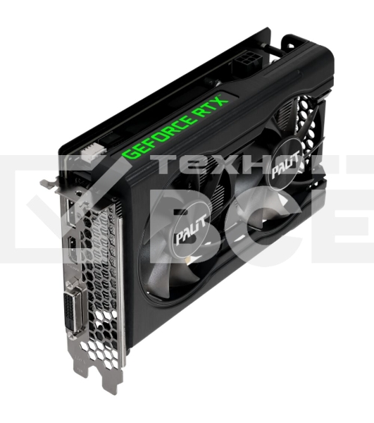 Видеокарта Palit RTX3050 DUAL 8G V1 (NE63050018P1-1070D V1) RTL