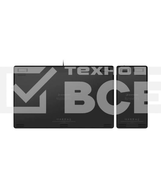 Клавиатура 3Dconnexion 3DX-700092 Keyboard Pro with Numpad проводная USB черный