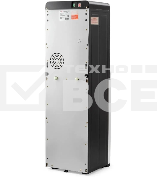 Кулер AEL LD-AEL-805a напольный электронный черный/белый