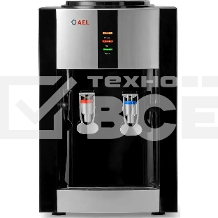 Кулер AEL TC-AEL-47 настольный компрессорный черный/серебристый