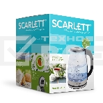 Чайник электрический Scarlett SC-EK27G30, 1800Вт, 1.8л, сталь/черный, фото6