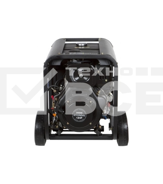 Электрогенератор дизельный Hyundai DHY 8500LE, 7.2 кВт, 79 дБ, 116 кг
