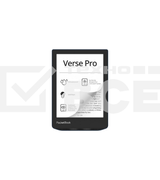 Электронная книга PocketBook 634 Verse Pro Azure (PB634-A-WW)