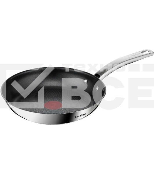 Сковорода Tefal Intuition B8170444, 24см, без крышки, стальной