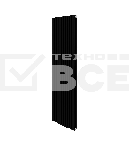 Дизайн-радиатор Royal Thermo Shift Q30 VC2180 - 12 секц. RAL9005m
