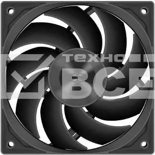 Вентилятор для корпуса PCCooler F5 R120 черный, 120 мм, 2200 об/мин, 32 дБ, 4 pin
