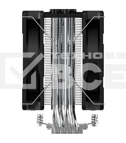 Кулер ID-Cooling SE-214-XT HAFF Eco Edition черный 120мм алюминий+медь 1800rpm 35.2db 4-pin 200W 150мм