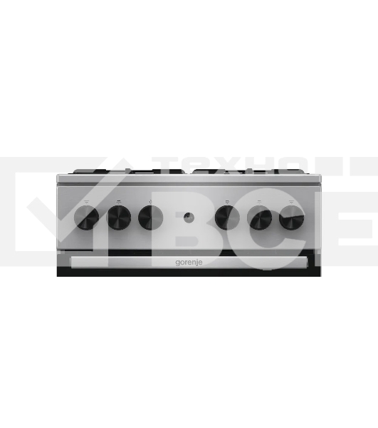 Плита газовая Gorenje GGI5A21XJ серебристый, конфорок 4 газовых, духовка 61 л, 50 см x 85 см x 59.4 см
