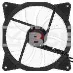 Комплект вентиляторов IRIS 14 RBW ADD-20R40B00114 черный 140мм 1500rpm 30db 4-pin, фото3