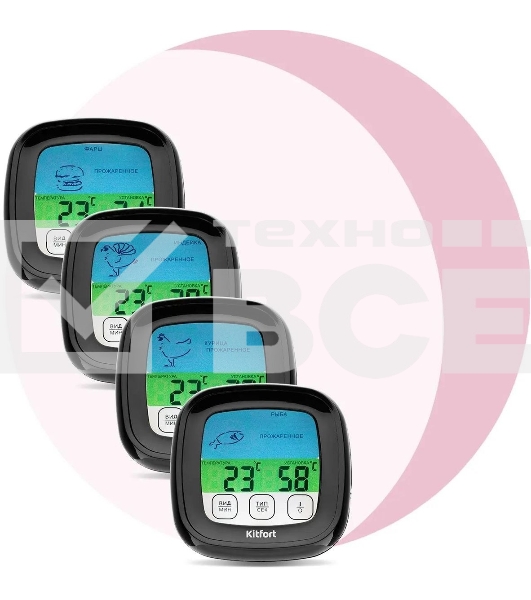 Термощуп Kitfort КТ-2066 черный