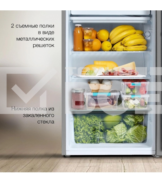 Холодильник Hyundai CO1003 серебристый однокамерный 93л