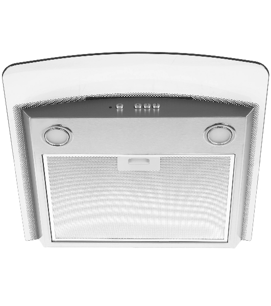 Вытяжка каминная Elikor Аметист 50Н-430-К3Д серебристый, 50 см, 430 куб. м/ч, 54 дБ