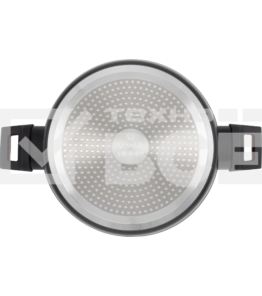 Сотейник Rondell Urban Pro RDA-1988 d=26см, (с крышкой) черный