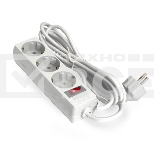 Сетевой фильтр ExeGate EX221178RUS SP-3-1.8W (3 розетки, 1.8м, евровилка, белый)