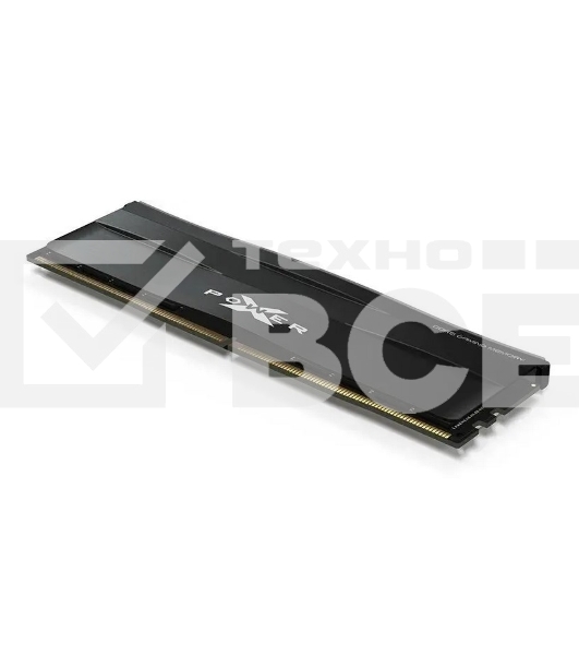 Оперативная память Silicon Power Xpower Zenith, DDR5, 32GB (2x16 GB), 5600 MHz, CL40, DIMM, радиатор, чёрный, ECC