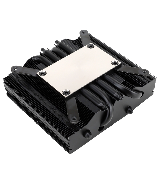 Устройство охлаждения (кулер) Thermalright AXP-90 X47 BLACK Soc-AM5/AM4/1200/1700/1851 4-pin 22.4dB Al+Cu 365gr Ret (AXP-90-X47-BLACK)