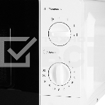 Микроволновая печь Kraft KF20MW7W-101M белый, 20 л, 700 Вт, переключатели - поворотный механизм, фото5