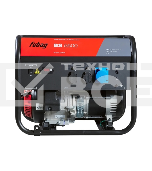 Электрогенератор бензиновый FUBAG BS 5500, 5 кВт, 78 дБ, 82 кг