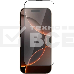Защитное стекло для экрана BoraSCO прозрачный для Apple iPhone 16 Pro 2.5D антиблик