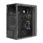 Компьютерный корпус Minitower ExeGate BAA-113-AAA350 (mATX, БП AAA350 с вент. 8см, 2*USB, аудио, черный), фото3