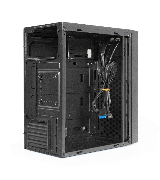 Компьютерный корпус Minitower ExeGate BAA-113-AAA350 (mATX, БП AAA350 с вент. 8см, 2*USB, аудио, черный)