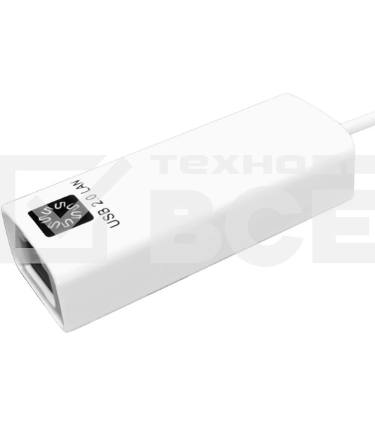 Кабель-адаптер 5bites UA3C-45-08WH USB3.1, RJ45 100MB белый
