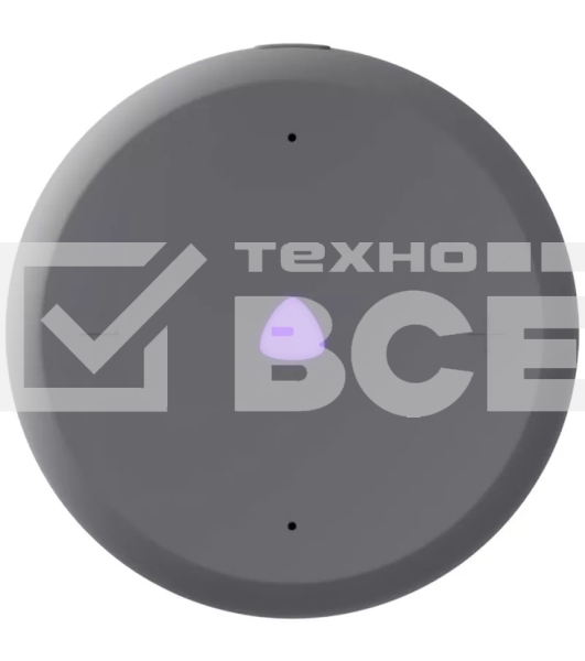 Умная колонка Яндекс Станция Лайт 2 с Алисой, без часов, 6 Вт, модель YNDX-00028 (серый)