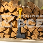 Топор-колун Denzel 21432 F5, 1100 гр, двухкомпонентная рукоятка, 500 мм, фото3