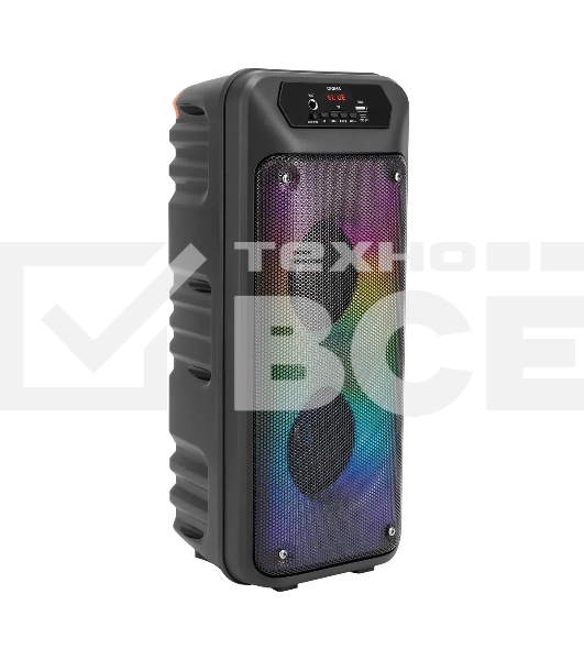 Минисистема Digma D-MC1705 черный 100Вт FM USB BT micro SD