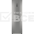 Холодильник Haier C2F619CFU1 серебристый двухкамерный 256/108л морозилка снизу, No Frost, фото 1