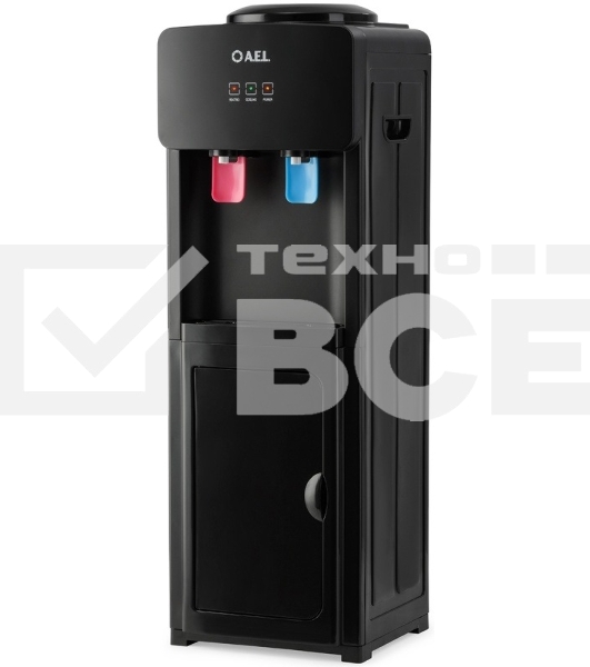 Кулер AEL LD-AEL-86c напольный, электронный, черный