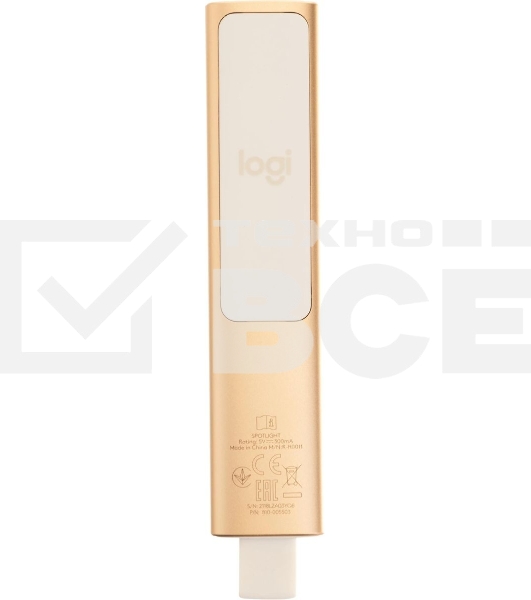 Презентер беспроводной Logitech Spotlight золотистый, радиоканал, USB, кнопки - 3