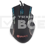 Комплект клавиатура + мышь Оклик GMNG 700GMK клав:черный мышь:черный USB Multimedia LED, фото13