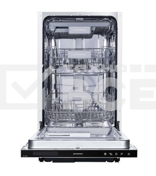 Встраиваемая посудомоечная машина Maunfeld MLP-08IM, черный, 44.8 см, 10 компл., 47 дБ, класс A++