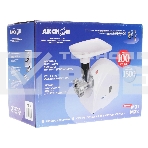 Мясорубка электрическая Аксион М31.04 белый, 1500 Вт, 1.7 кг/мин, реверс, защита от перегрузки, насадки - 4, фото2