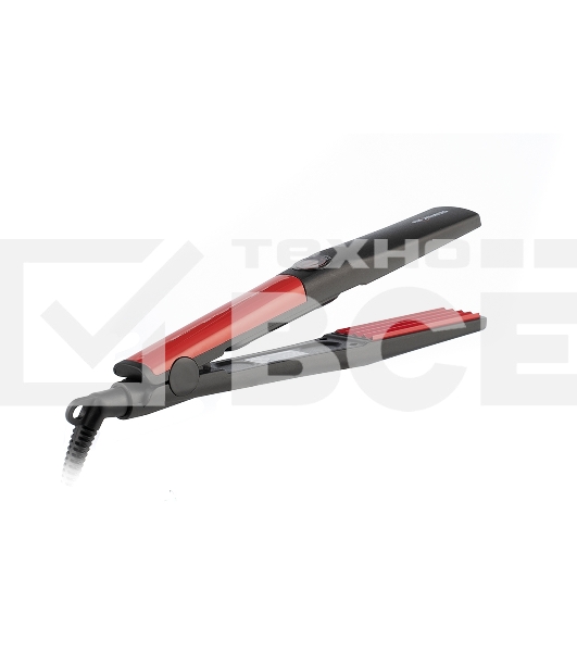 Щипцы для завивки волос Centek CT-2027 черный/красный, 31 мм, 230 °C, 1 режим